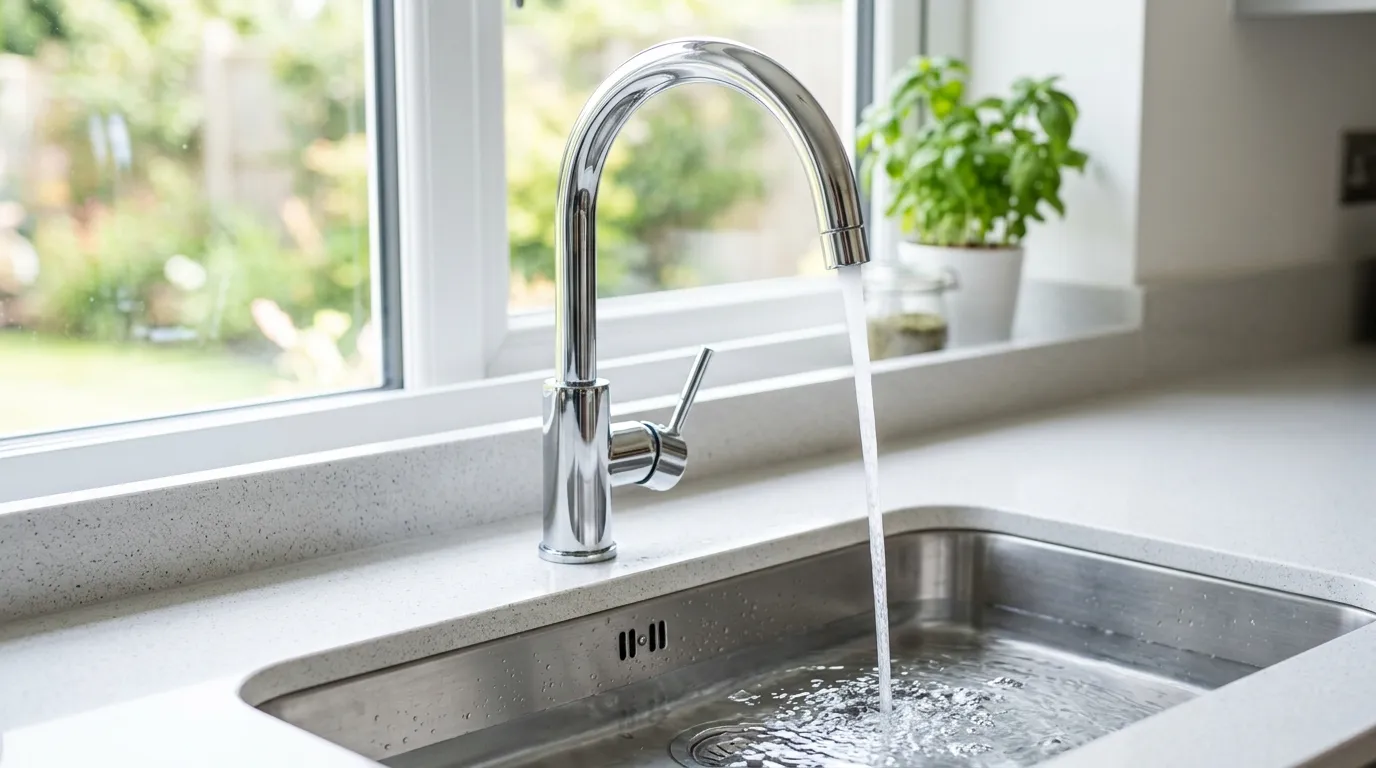 Local Plumbing Master Pros same day plumber fixing a faucet in Oakley, UT